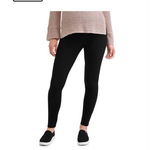 Maternity black full panel legging